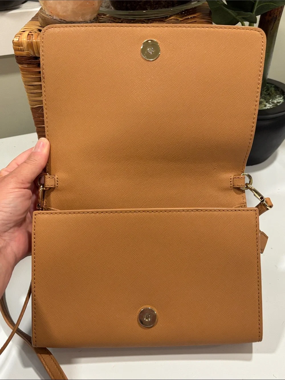 Tory Burch Emerson Convertible Crossbody Bag in Cardamom